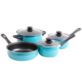 Casselman 7 Pc. Cookware Set in Turquoise