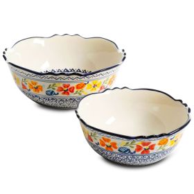 Luxembourg 2 Pc. Stoneware Bowl Set