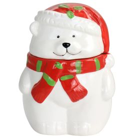 Joyful Bear Durastone 7.5 In. Cookie Jar