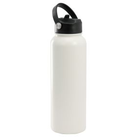 Marina 38 Oz. SS Thermal Bottle w/Lid in Cream