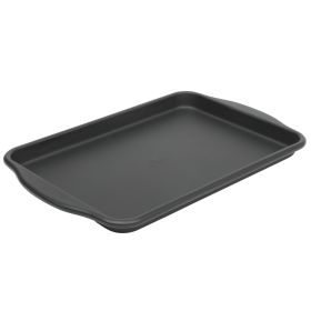 Oster Teston Platinum Collection 18x15 Inch Nonstick Carbon Steel Cookie Sheet in Matte Black