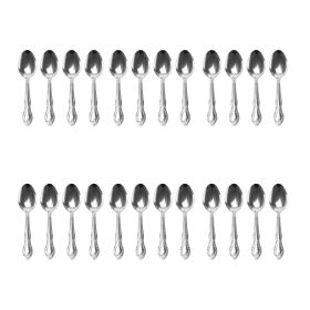 Abbie 24 Pc. Stainless Steel Teaspoon Set