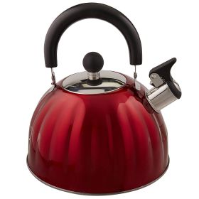 Twining 2.1 Qt. Pumpkin Tea Kettle in Red