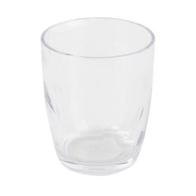 15oz Clear Plastic Debossed Double Old Fashion Cup