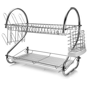 22 Inch Two Shelf Dish Rack