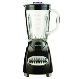 12 Speed Blender w/Glass Jar in Black