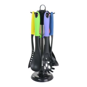 Assorted Color Nylon Cooking Utensils, Set of 7