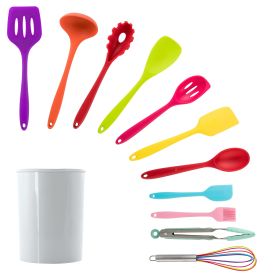 Mulit-Color Silicone Cooking Utensils, Set of 12