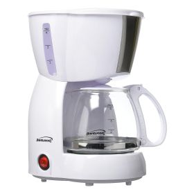 4 Cup Coffee Maker - White