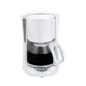 12-Cup Digital Coffee Maker in White