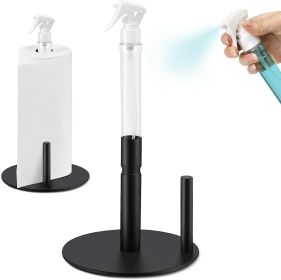 Countertop Paper Towel Holder w/Spray Bottle