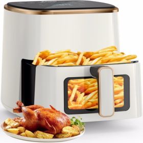 5.3 Qt Air Fryer w/Viewing Window & Smart Digital Touchscreen