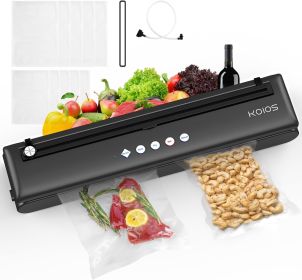 Vacuum Sealer Machine, Automatic Food Sealer w/Cutter, Dry & Moist Modes