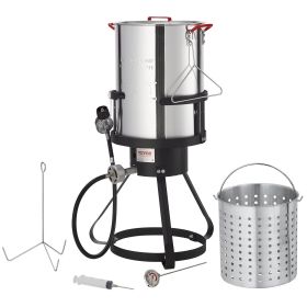 Turkey Deep Fryer/Boiler/Steamer/Cooker Set 30 Qt., 54,000 BTU Propane