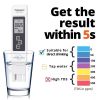 1PC White Digital Water Quality Tester