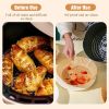 Air Fryer Disposable Paper 100 Pcs Round Nonstick