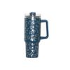 40oz Insulated SS Tumbler w/Handle & Straw