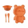 Bear Shaped Dinner Plate Set