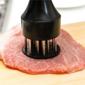 1pc Meat Hammer Steak Tenderizer (Style: 16 Needles, Color: Black)