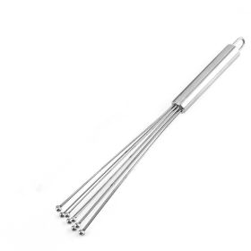 1pc Stainless Steel Manual Egg Whisk (size: 12 Inches)