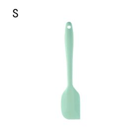 1pc All-in-one High-quality Silicone Scraper Baking Tool (Color: Nordic Green, size: small)