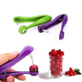 Cherry Pitter (Color: Lime Green)