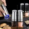 2pcs Battery Operated Pepper Mill Grinder