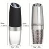 2pcs Battery Operated Pepper Mill Grinder