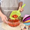 1pc Silicone Strainer Spoon