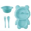 Bear Shaped Dinner Plate Set