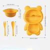 Bear Shaped Dinner Plate Set