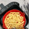 2 Pcs Silicone Easy Cleaning Air Fryer Liners