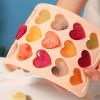 1pc Silicone 21 Hearts Shaped Ice Cube Mold